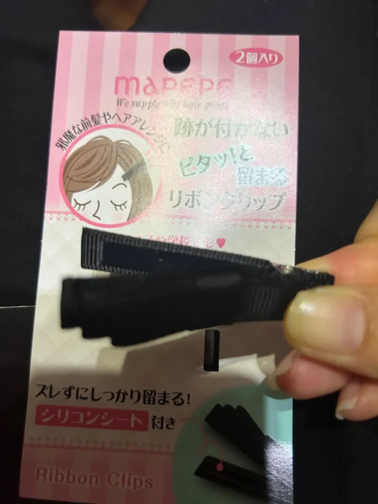 ダイソー・セリア・キャンドゥの耳かけキープクリップ比較表