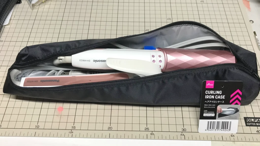 ヘアアイロンケース 100均 売ってる