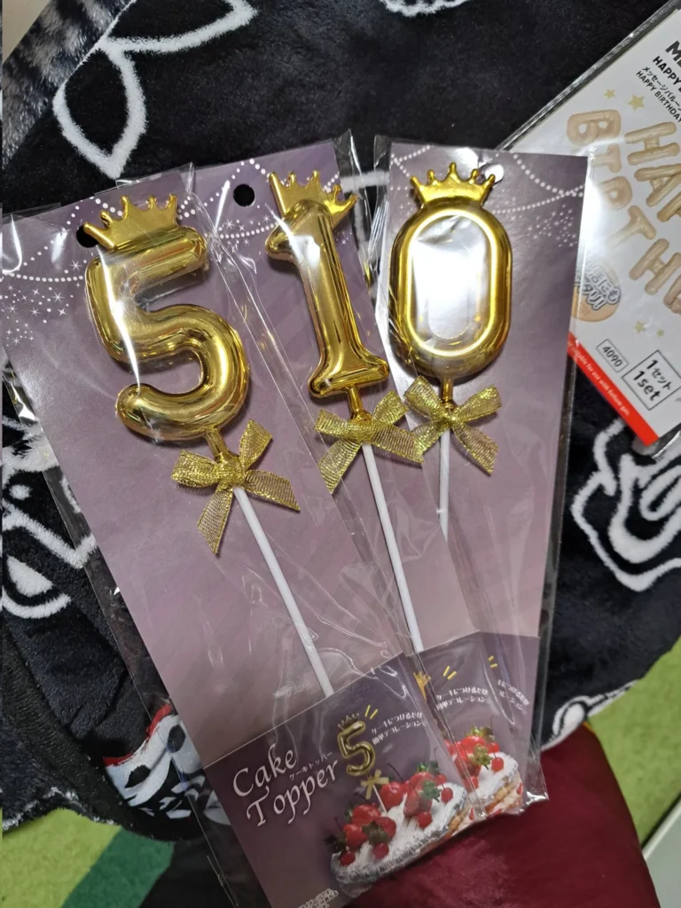 100均でケーキトッパーは購入できる？