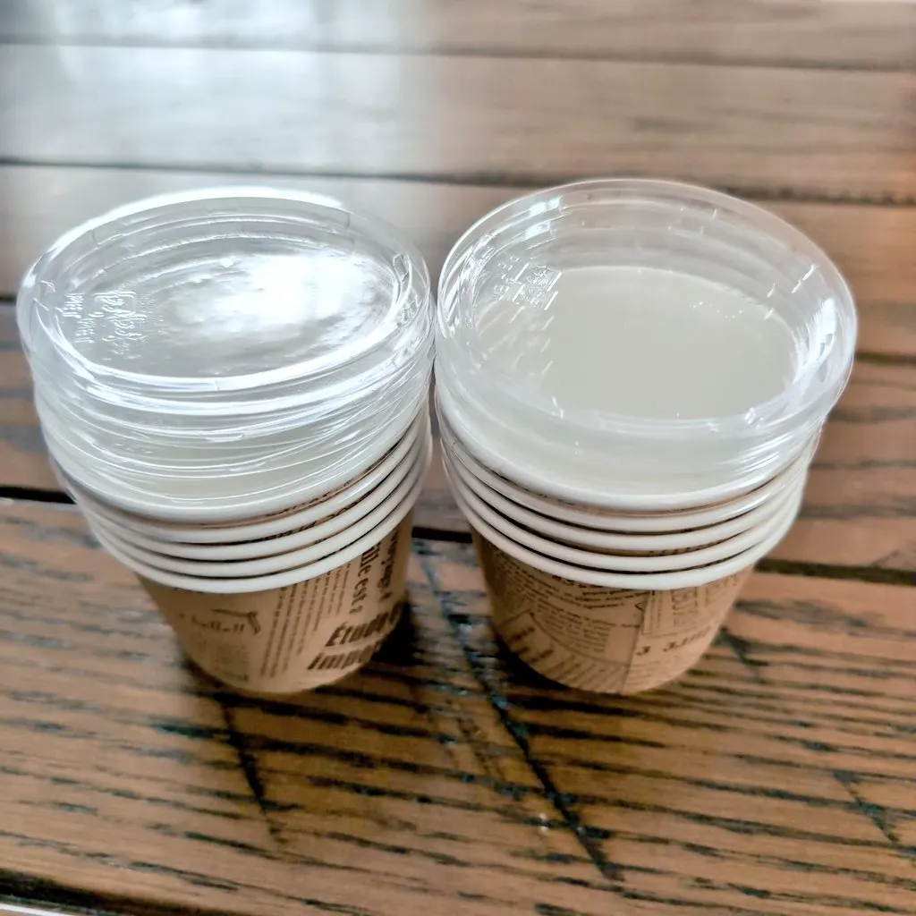 セリアの蓋付きデザートカップの売り場はどこ?