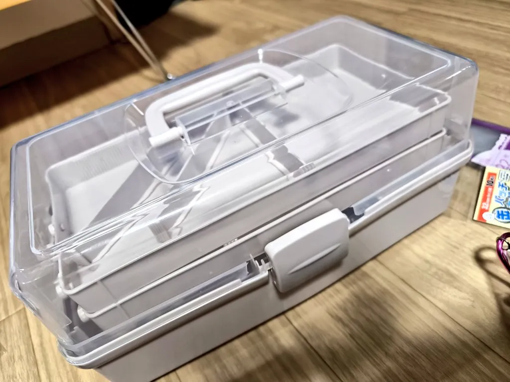 ダイソーで人気のお道具箱・収納ケースの種類