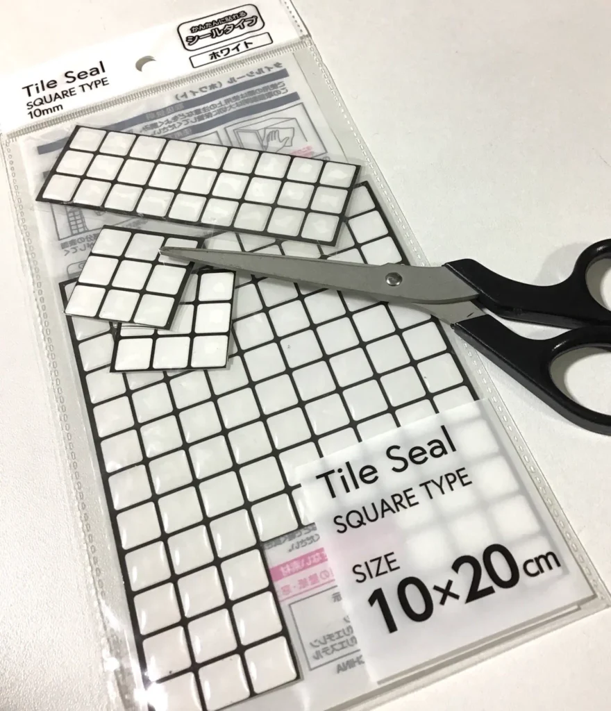 100均のタイルシールの種類と価格